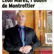 Article dauphine libere du 13 mai 2014 gerard robert blanc illumine montrottier du souvenir de leon mares 