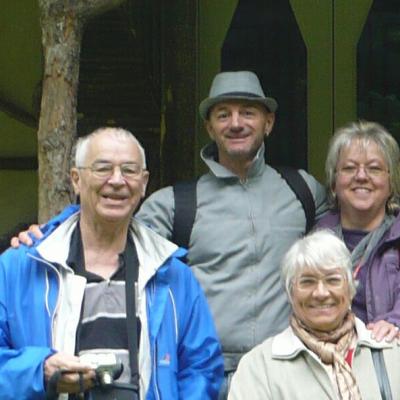 Colette Guelpa et ces amis au château de Parentignat Auvergne